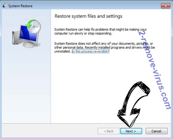 Get rid of Dkey ransomware - restore init
