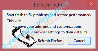AdminPerformance Adware Firefox reset confirm