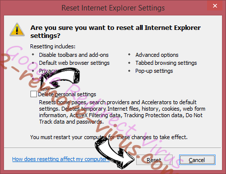 Google Redirect Virus IE reset