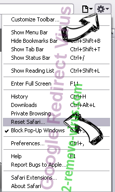 GetitHD Safari reset menu