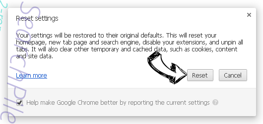 Chrome.exe Virus Chrome reset