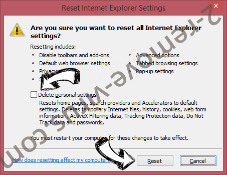 Chrome.exe Virus IE reset