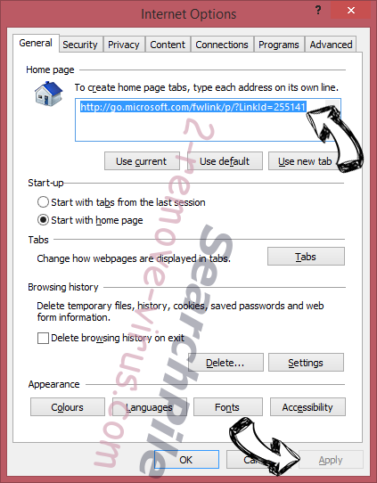 Search Manager virus IE toolbars and extensions