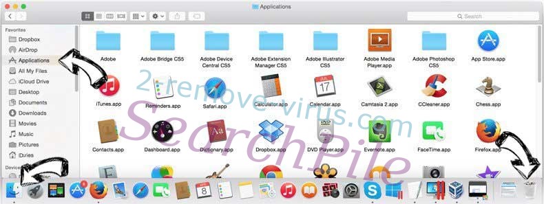 Search Manager virus removal from MAC OS X