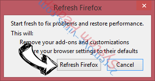 Dridex Firefox reset confirm