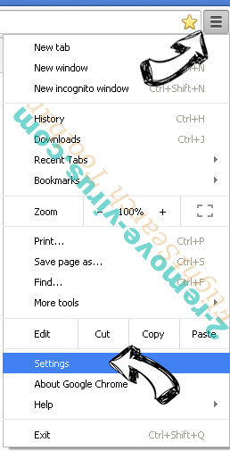 FreeShoppingTool Toolbar Chrome menu