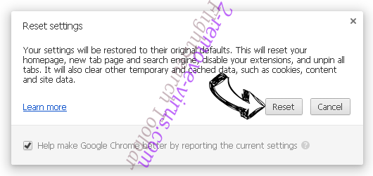 SpringFiles Adware Chrome reset