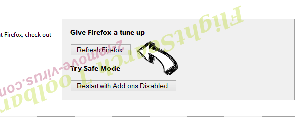 Tomnewsupdate.info Firefox reset