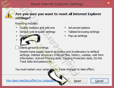 Time Search Now IE reset