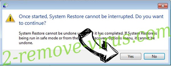 Charm Ransomware removal - restore message