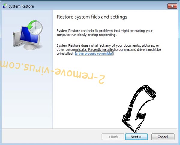 Get rid of Rotor ransomware virus - restore init