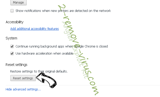 Notification-browser.tools Chrome advanced menu