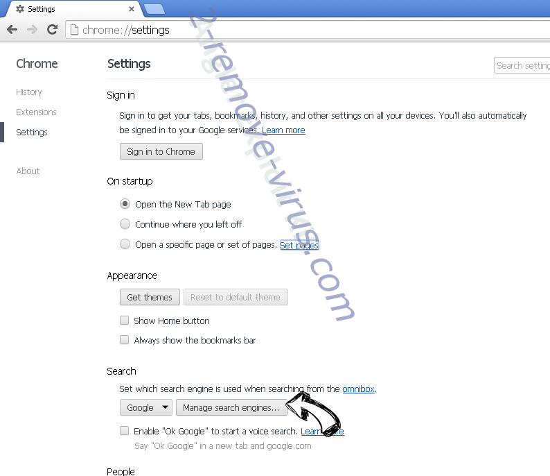 search.hemailassistant.co Chrome extensions disable