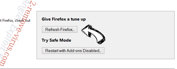 Pokki Firefox reset