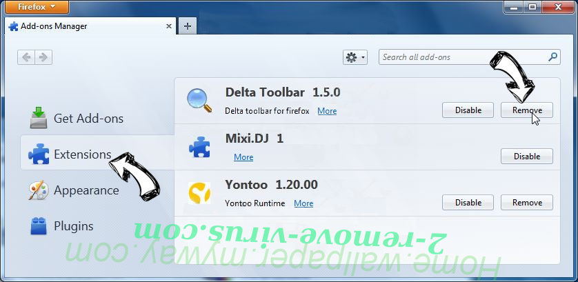 MyFashionTab Toolbar Firefox extensions