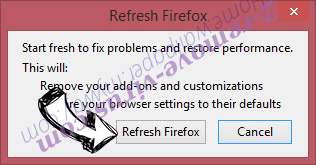 Chimera Ransomware Firefox reset confirm