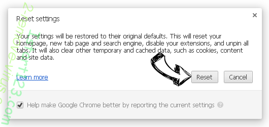 Istart123.com Chrome reset