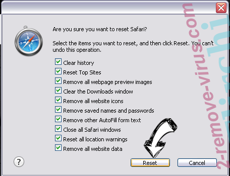 Search.installmac.com Safari reset