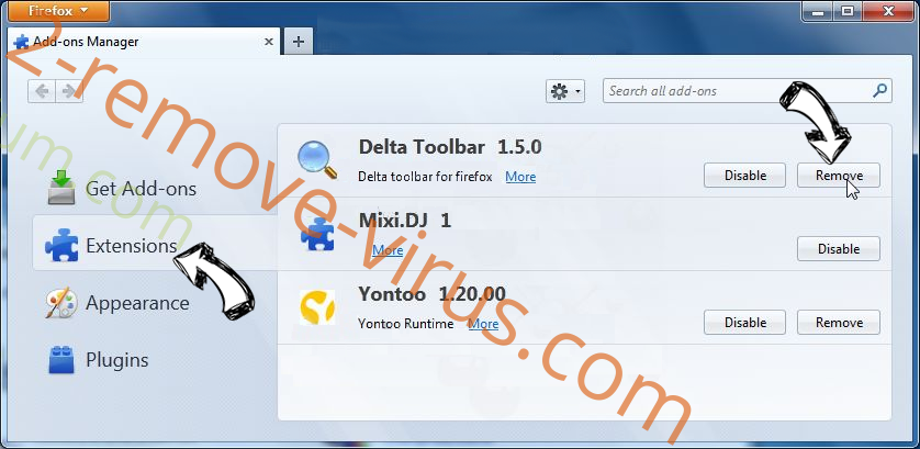 WinZip Driver Updater Virus Firefox extensions