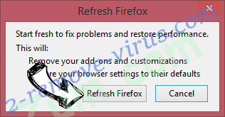Playbar.biz Firefox reset confirm