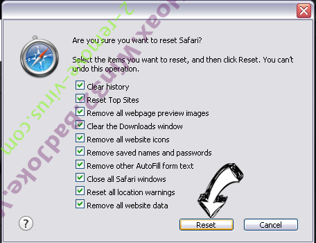 Advanced Password Manager Safari reset