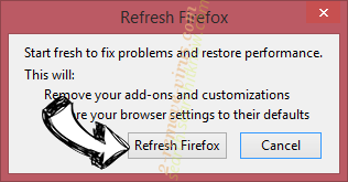 Web-Start.org Firefox reset confirm