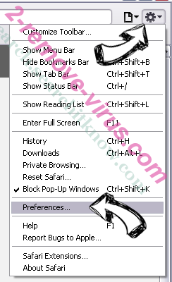 UC Browser Safari menu