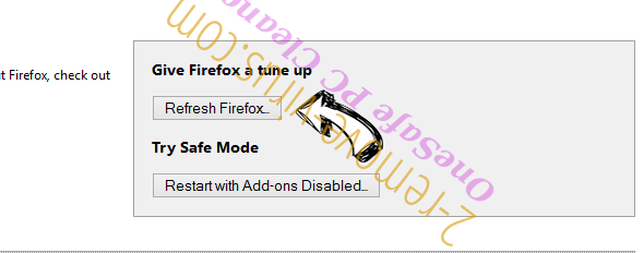 Error #0x0072ee7 Firefox reset