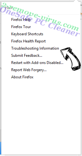 Quick Searcher virus Firefox troubleshooting