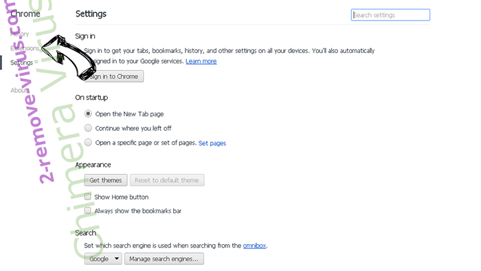 ChromeWebStore extension Chrome settings