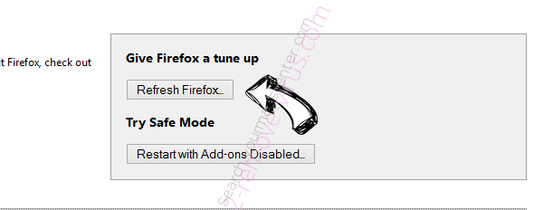 V-bytes Firefox reset