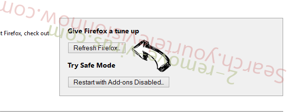 Search.yourtelevisionnow.com Firefox reset