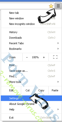 Hdwallpaper123.com virus Chrome menu
