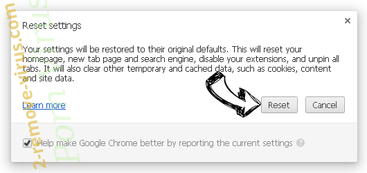 Hoosearch.com Chrome reset