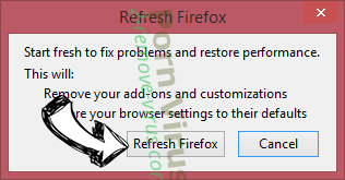 Windows Product Key Failure Scam Firefox reset confirm