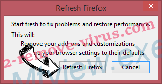 Mp3fromyou.tube Ads Firefox reset confirm
