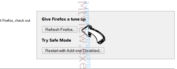 Mp3fromyou.tube Ads Firefox reset