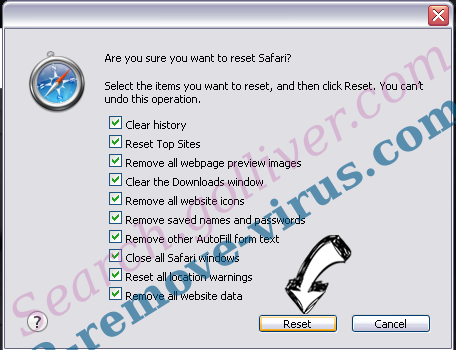 Keyrolan.com redirect Safari reset