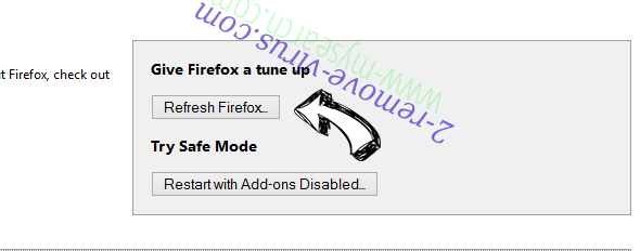 Search.wowmusix.com Firefox reset