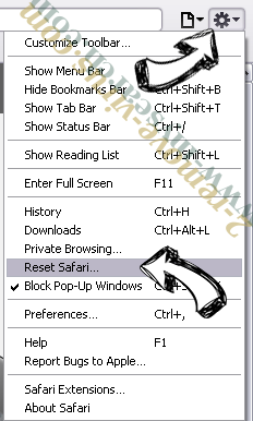 www-mysearch.com Safari reset menu