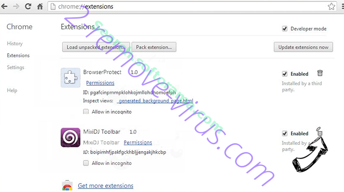 status77.ampxsearch.com Chrome extensions remove