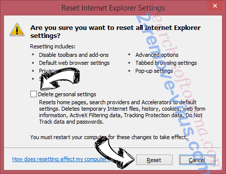 SearchMaster Adware IE reset