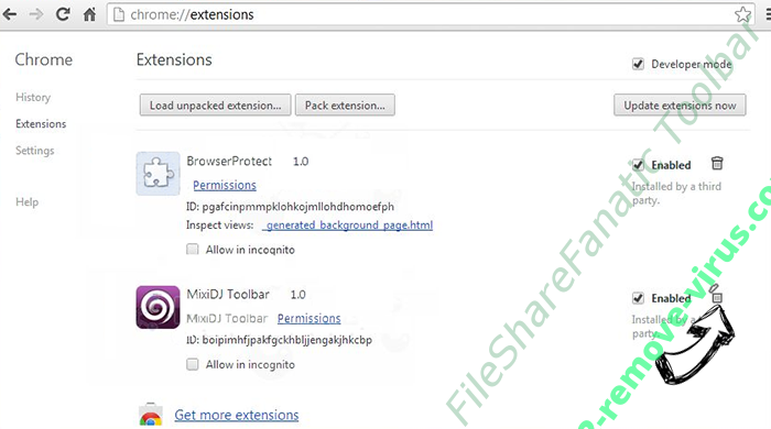 TestForSpeed Toolbar Chrome extensions remove