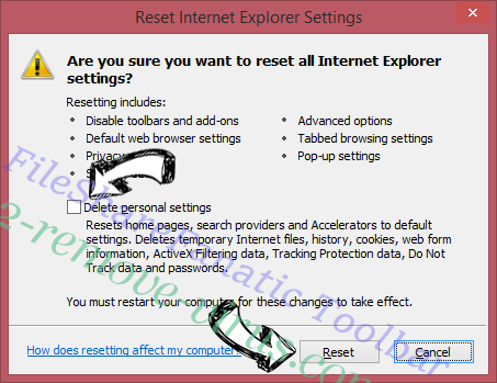 Spicy Search Virus IE reset