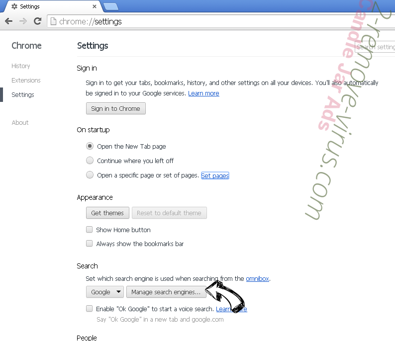 Login Email Now Virus Chrome extensions disable