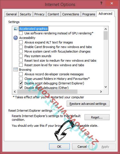 Email Enhanced Virus IE close
