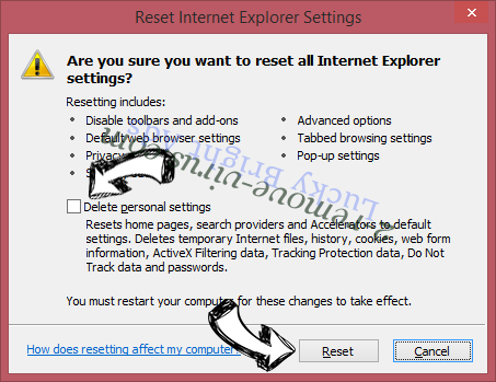Easy Television Access Virus IE reset