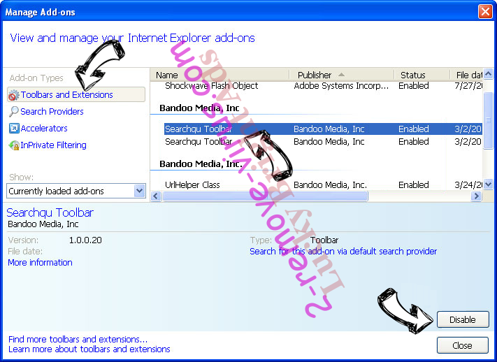 Easy Television Access Virus IE toolbars and extensions