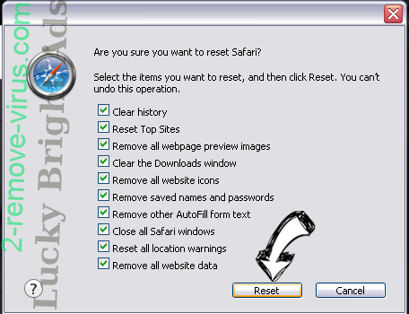 Easy Television Access Virus Safari reset