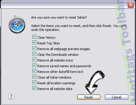 Scroll Memory Extension Safari reset